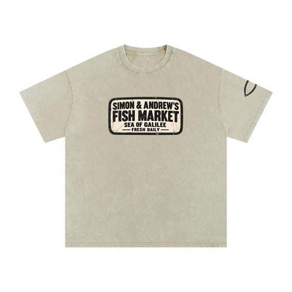 Simon & Andrew’s Fish Market Snow Washed T-Shirt