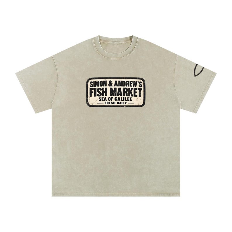 Simon & Andrew’s Fish Market Snow Washed T-Shirt