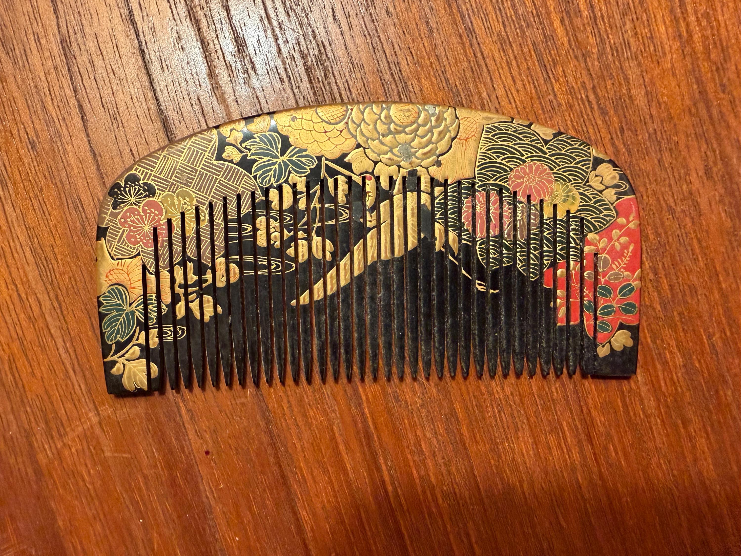 Japanese Kushi Comb - Etsy