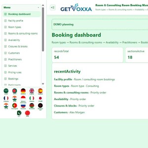 Room & Consulting Room Booking Manager | Local WebApp, No Subscription screenshot 1