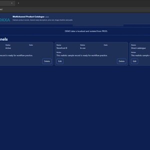 Multichannel Product Catalogue screenshot 3