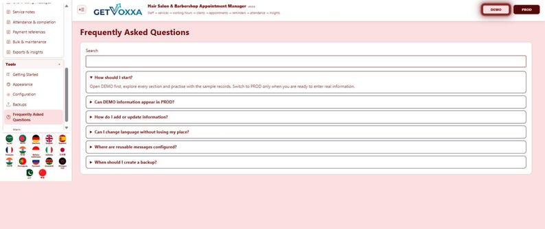 Hair Salon & Barbershop Appointment Manager | Local WebApp, No Subscription screenshot 6