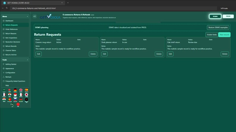 E-commerce Returns & Refunds screenshot 2