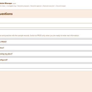 Complaint Manager | Local WebApp, No Subscription screenshot 7