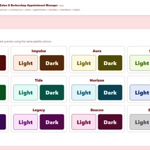 Hair Salon & Barbershop Appointment Manager | Local WebApp, No Subscription screenshot 3