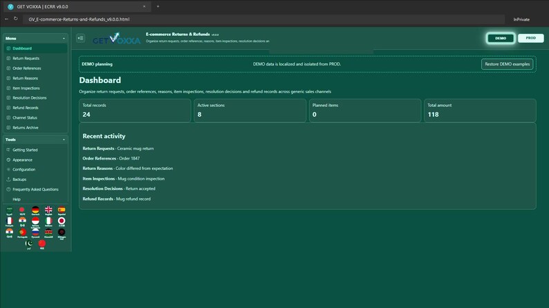 E-commerce Returns & Refunds screenshot 1