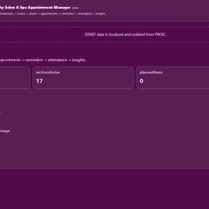 Beauty Salon & Spa Appointment Manager | Local WebApp, No Subscription screenshot 2