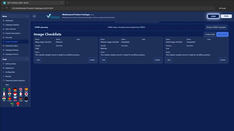 Multichannel Product Catalogue screenshot 6