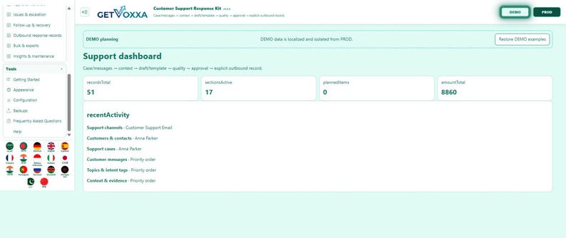 Customer Support Response Kit | Local WebApp, No Subscription screenshot 2