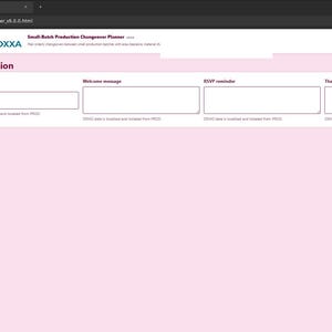 Small-Batch Production Changeover Planner screenshot 12