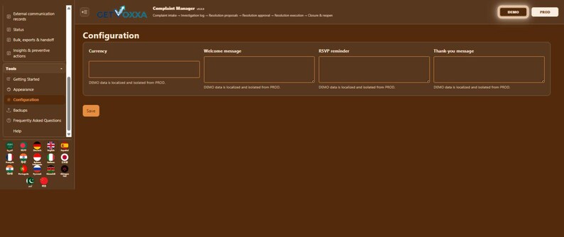 Complaint Manager | Local WebApp, No Subscription screenshot 4
