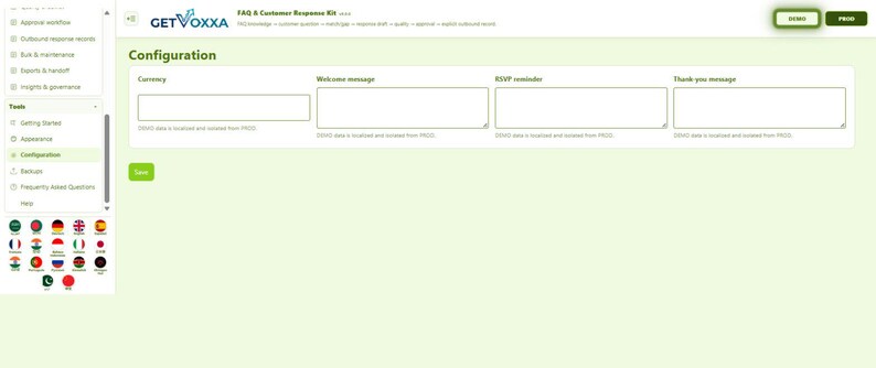 FAQ & Customer Response Kit | Local WebApp, No Subscription screenshot 4