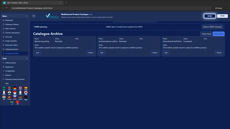 Multichannel Product Catalogue screenshot 9