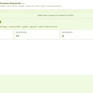 FAQ & Customer Response Kit | Local WebApp, No Subscription screenshot 2