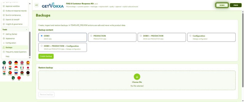 FAQ & Customer Response Kit | Local WebApp, No Subscription screenshot 5