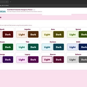 Small-Batch Production Changeover Planner screenshot 11