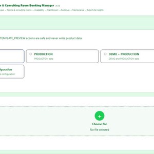 Room & Consulting Room Booking Manager | Local WebApp, No Subscription screenshot 5