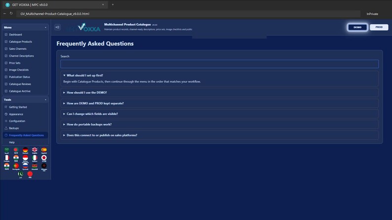 Multichannel Product Catalogue screenshot 14