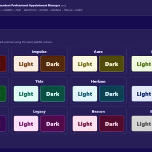 Independent Professional Appointment Manager | Local WebApp, No Subscription screenshot 3