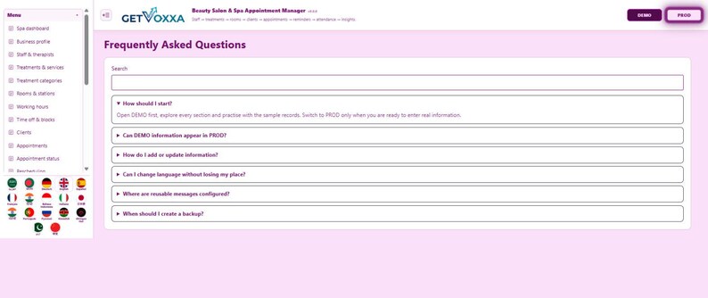 Beauty Salon & Spa Appointment Manager | Local WebApp, No Subscription screenshot 7