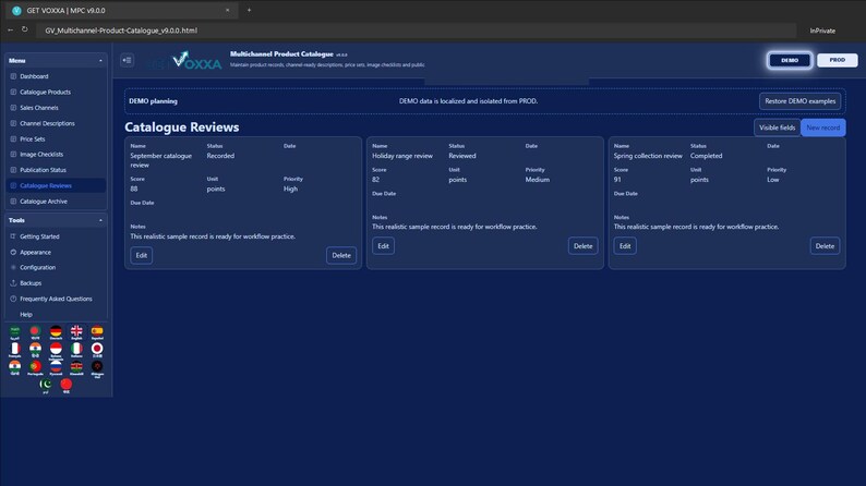 Multichannel Product Catalogue screenshot 8