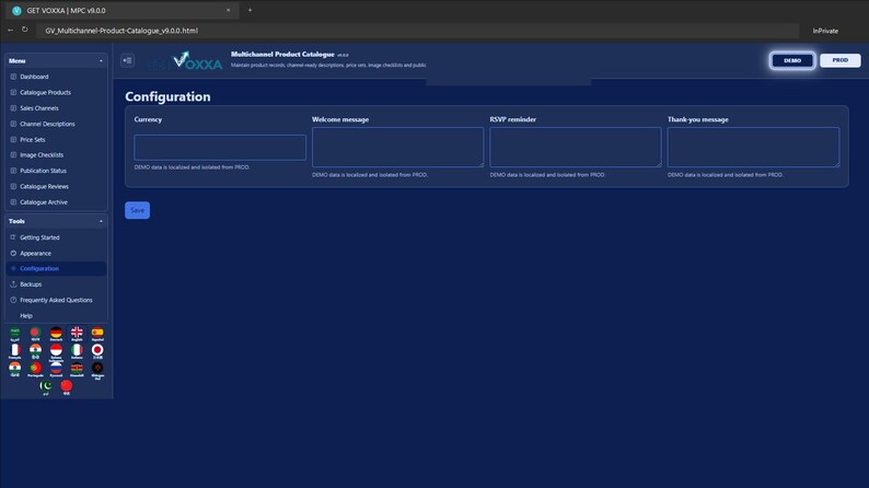 Multichannel Product Catalogue screenshot 12
