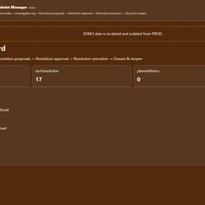 Complaint Manager | Local WebApp, No Subscription screenshot 2