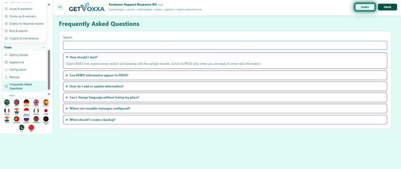 Customer Support Response Kit | Local WebApp, No Subscription screenshot 6