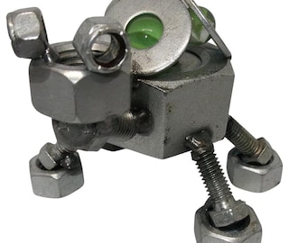 Turtle Metal Recycled Art, Miniature Turtle