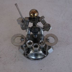 Metal Drummer Figurine, Drummer, Musicians 画像 8