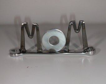 Mom, Mother's Day present, Miniature gift ideas, recycled welded metal wrench