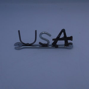 USA, tiny wrench, miniature gift ideas, recycled, up cycled, welded metal art image 7