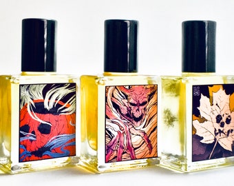 AUTUMN PERFUME OILS - 10 ml, Choose from 8 different scents