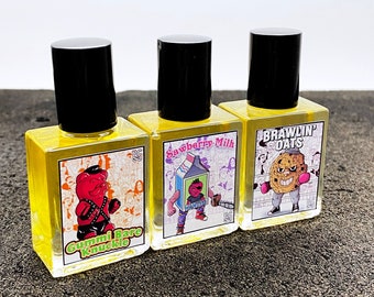 FOODFIGHT PERFUME OILS - 10 ml, Choose from 10 different scents