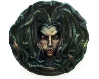 She's staring at you - Medusa Soap, 9 oz. Bath Sabbath Exclusive