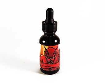 BAPTIZED IN FLAMES - Born of Fire Beard Oil & Conditioner for Dry Skin, 1 oz.