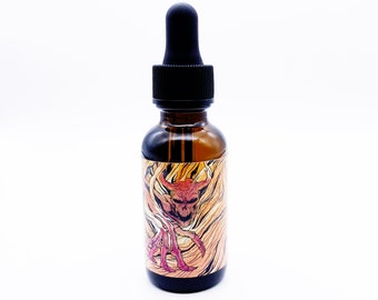 NOVEMBER COMING FIRE - Autumn Bonfire Beard Oil & Conditioner for Dry Skin, 1 oz.