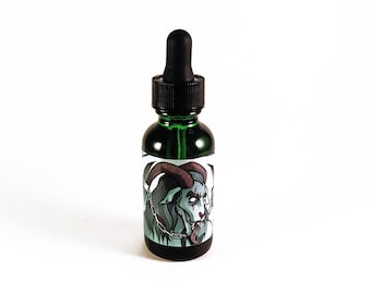 KRAMPUS - Spiced Woods Beard Oil & Conditioner for Dry Skin, 1 oz.