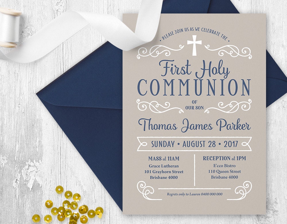 Paper & Party Supplies Invitations & Announcements Paper First Holy