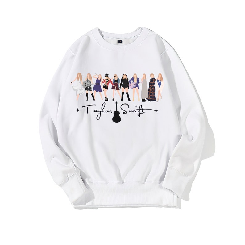 Taylor FRIENDS full color crew Swift youth Sweatshirt fan merch concert merch youth hoodie Taylor Eras Inspired Friends Theme image 3