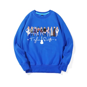 Taylor FRIENDS full color crew Swift youth Sweatshirt fan merch concert merch youth hoodie Taylor Eras Inspired Friends Theme image 6