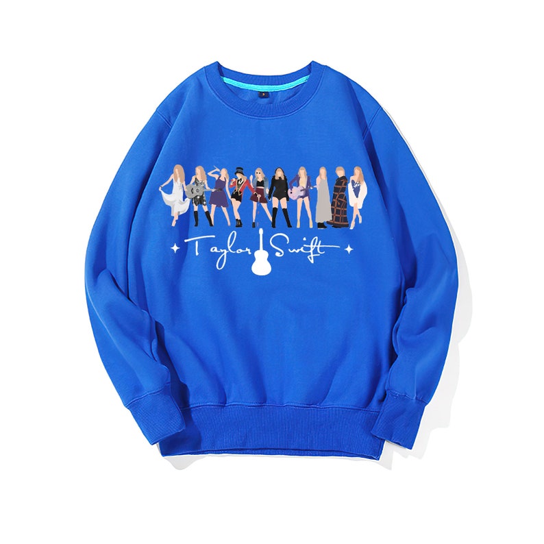 Taylor FRIENDS full color crew Swift youth Sweatshirt fan merch concert merch youth hoodie Taylor Eras Inspired Friends Theme image 6