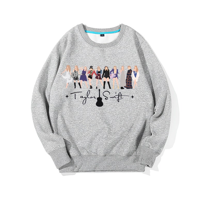 Taylor FRIENDS full color crew Swift youth Sweatshirt fan merch concert merch youth hoodie Taylor Eras Inspired Friends Theme image 2
