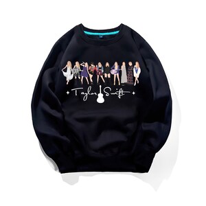 Taylor FRIENDS full color crew Swift youth Sweatshirt fan merch concert merch youth hoodie Taylor Eras Inspired Friends Theme image 4