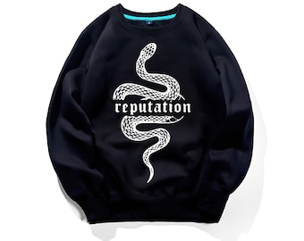 Vintage Reputation Snake Sweatshirt, Reputation Snake Sweatshirt, Reputation Album Sweatshirt, Reputation Sweatshirt, Rep Youth Sweatshirt