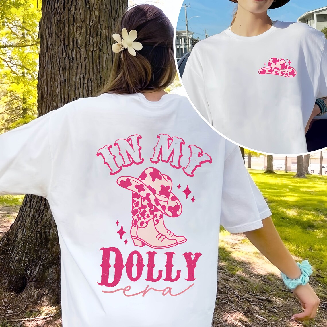 In My Dolly Era Sweatshirt, Dolly Shirt, Dolly Cowboys Sweatshirt