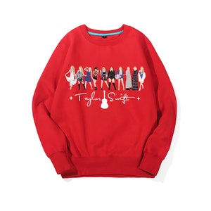 Taylor FRIENDS full color crew Swift youth Sweatshirt fan merch concert merch youth hoodie Taylor Eras Inspired Friends Theme image 7