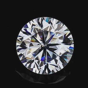 Zertifizierter, 1,03 ct schwerer, natürlicher Diamant, Rund, Qualität D, VVS1/7,4 mm