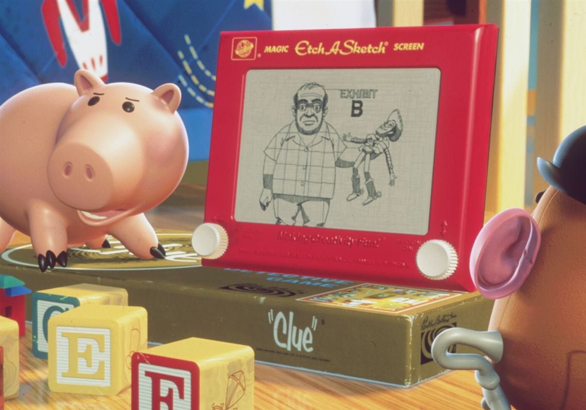 Magic Etch A Sketch Screen for Toy Story Mirror Vinyl Cut File, SVG