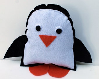 Felt Stuffed Animal Penguin Plush: Hand-Stitched Pal